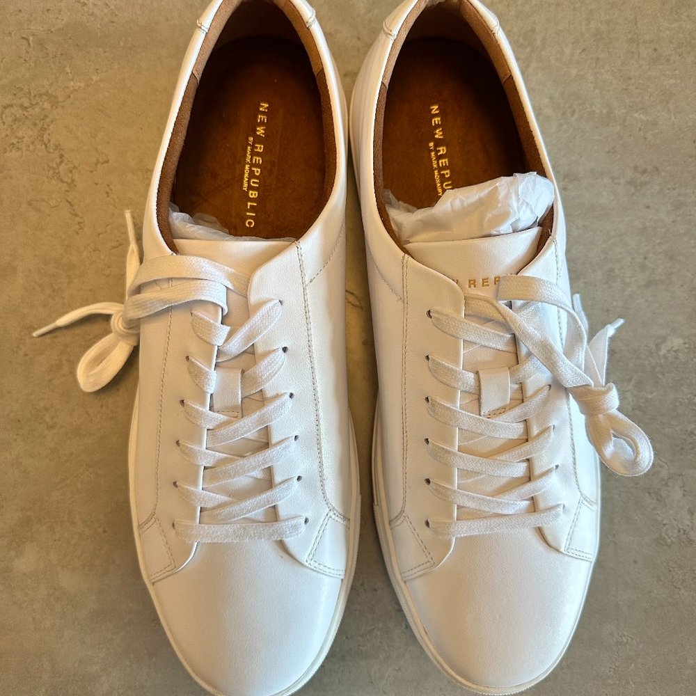 NWOB Men's New Republic Kurt Leather Sneaker Size 13